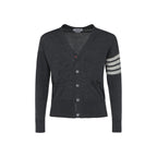 Gray Wool Cardigan