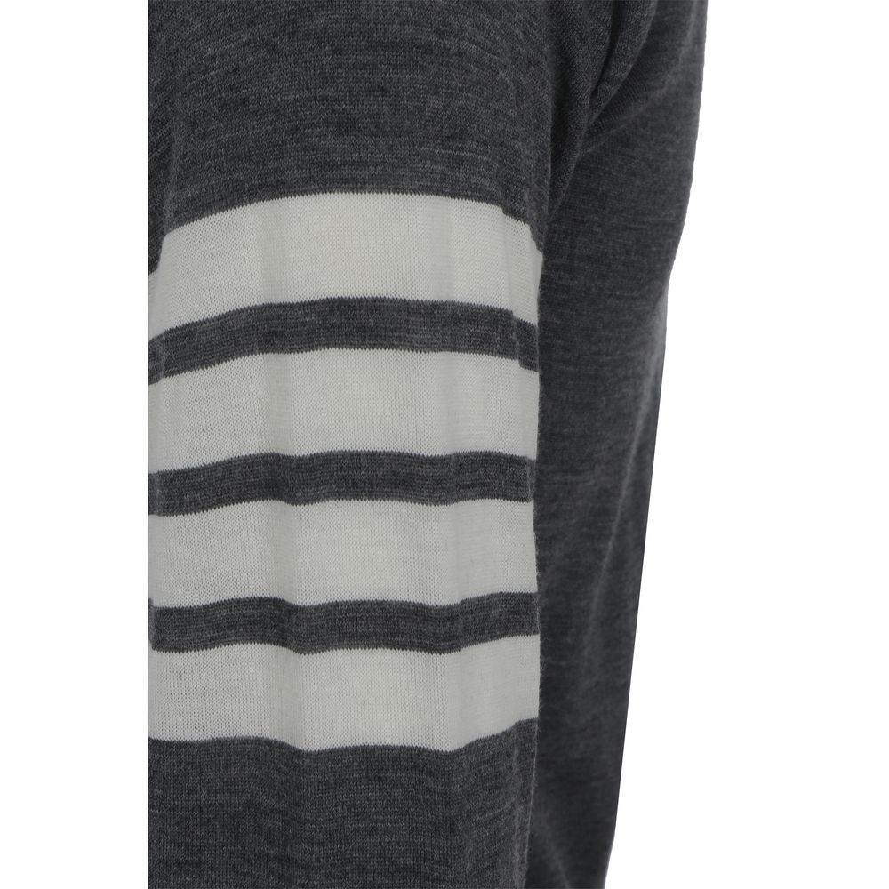 Gray Wool Cardigan