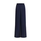 Blue Silk Volonta Pants