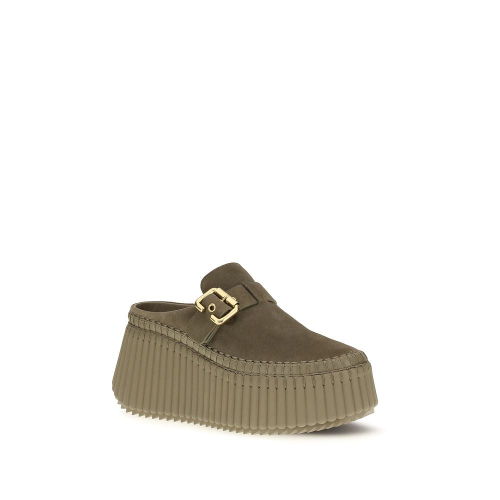 Suede Nama Sabot Mules