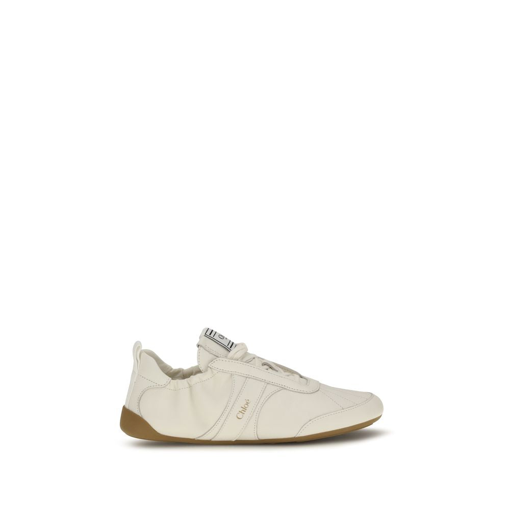 Grained Calf Leather Kick Sneakers