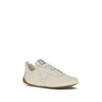 Grained Calf Leather Kick Sneakers