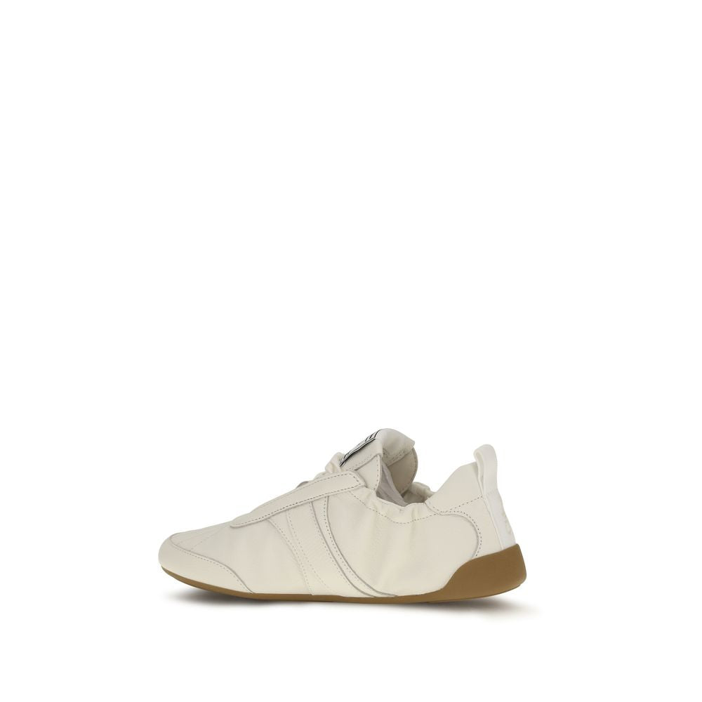 Grained Calf Leather Kick Sneakers