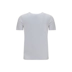 White Cotton Crewneck T-Shirt