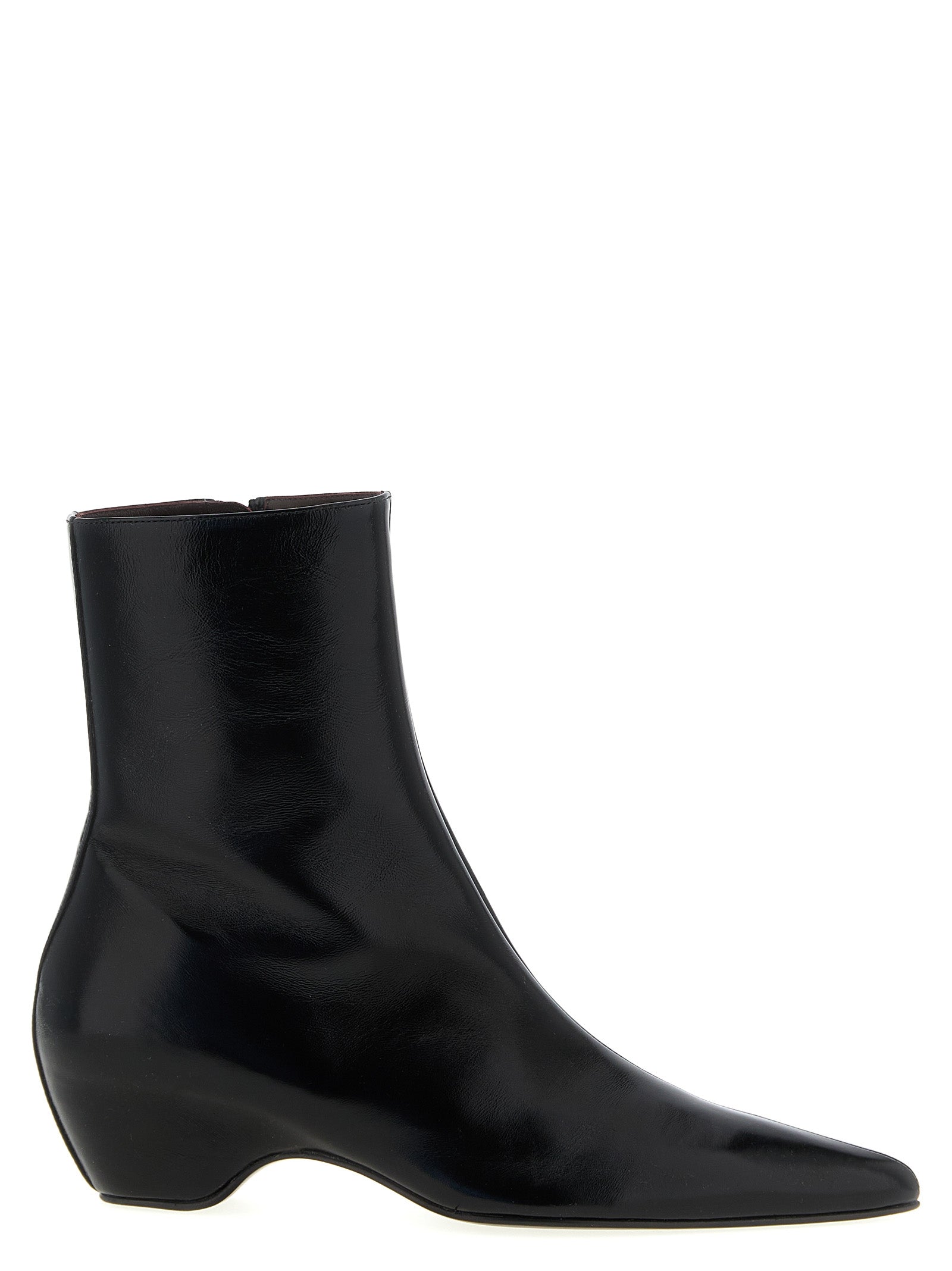Sybil Calfskin Ankle Boots