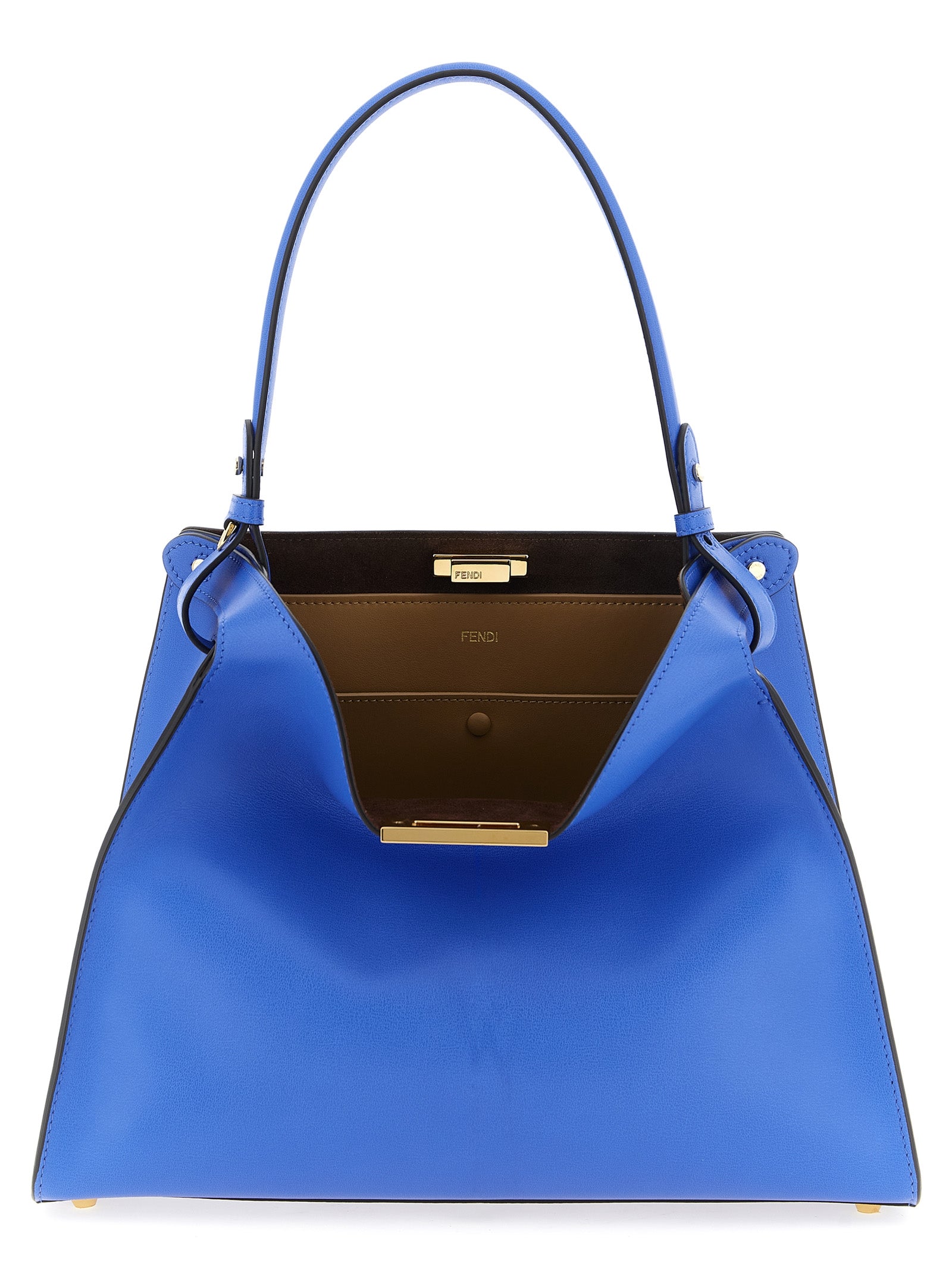 Calfskin Fendi Way Handbag