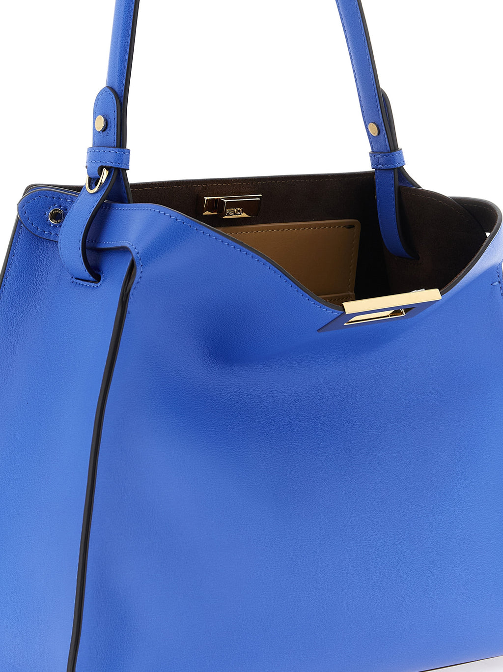 Calfskin Fendi Way Handbag