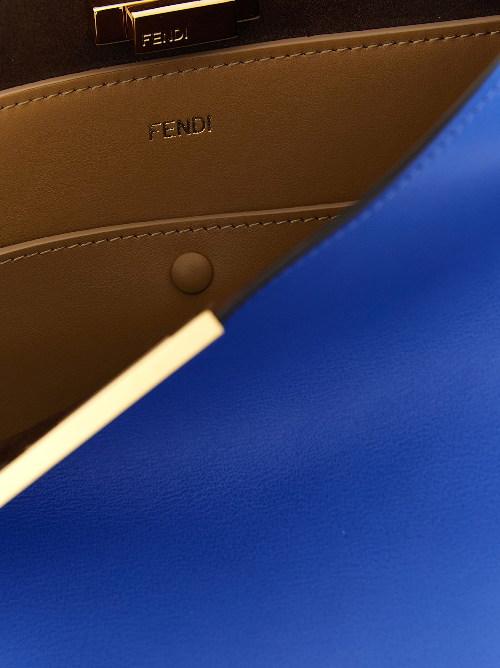 Calfskin Fendi Way Handbag