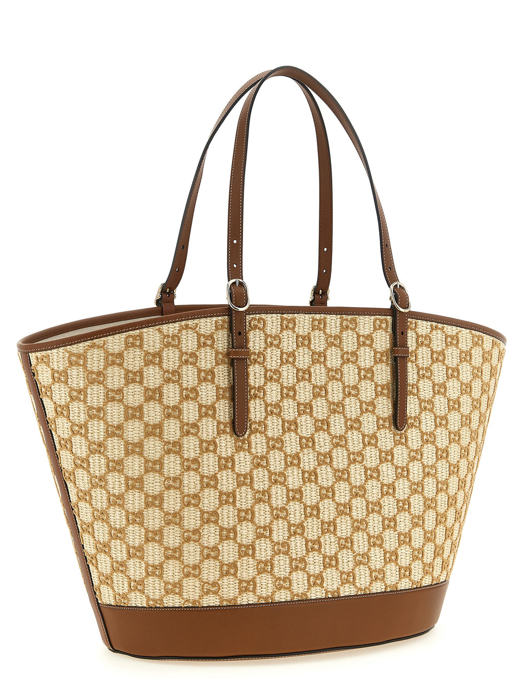 Technical Cotton Trapezoidal Handbag