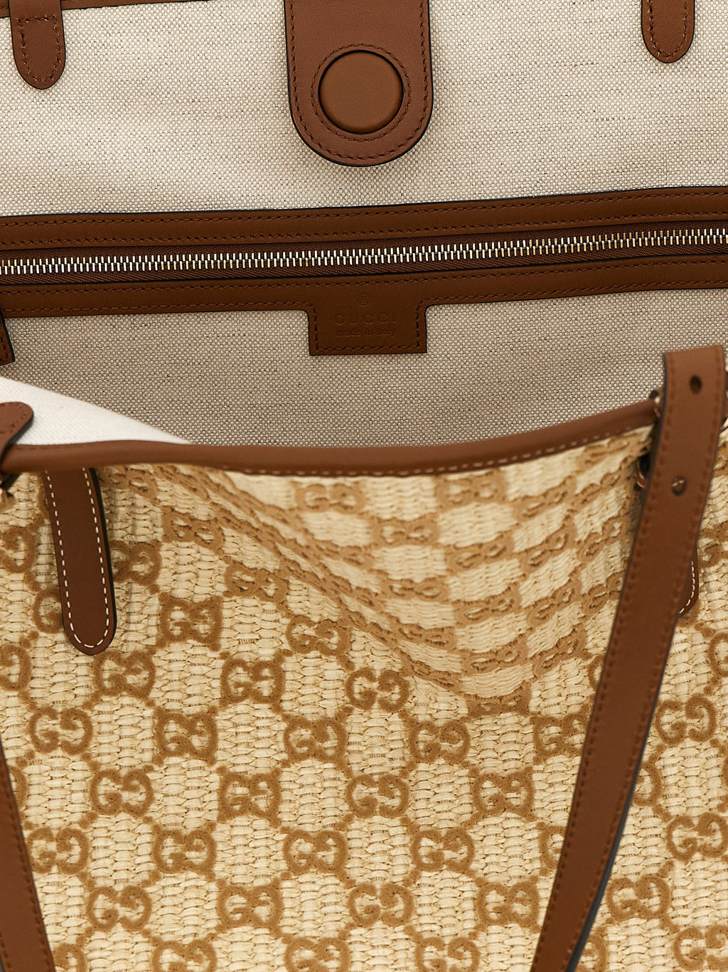 Technical Cotton Trapezoidal Handbag