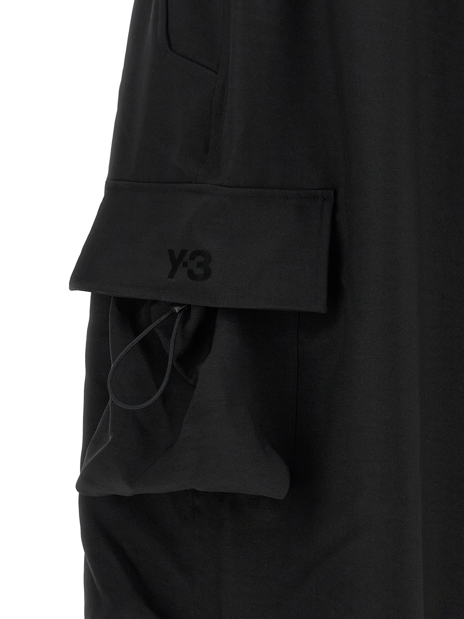 Technical Polyester Cargo Pants