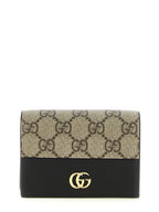 Mini GG Marmont Calfskin Cardholder