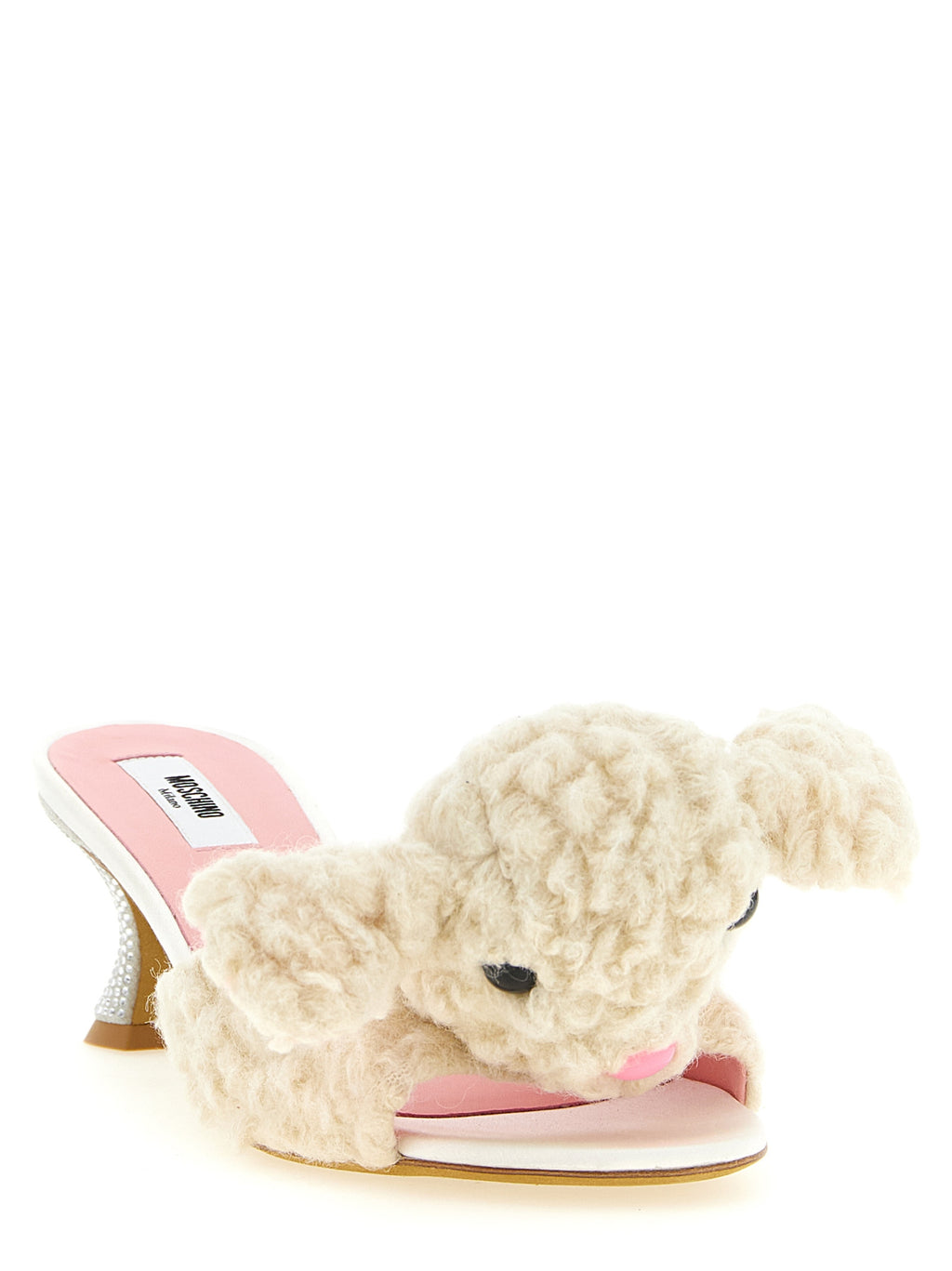 Virgin Wool Mule Sandals