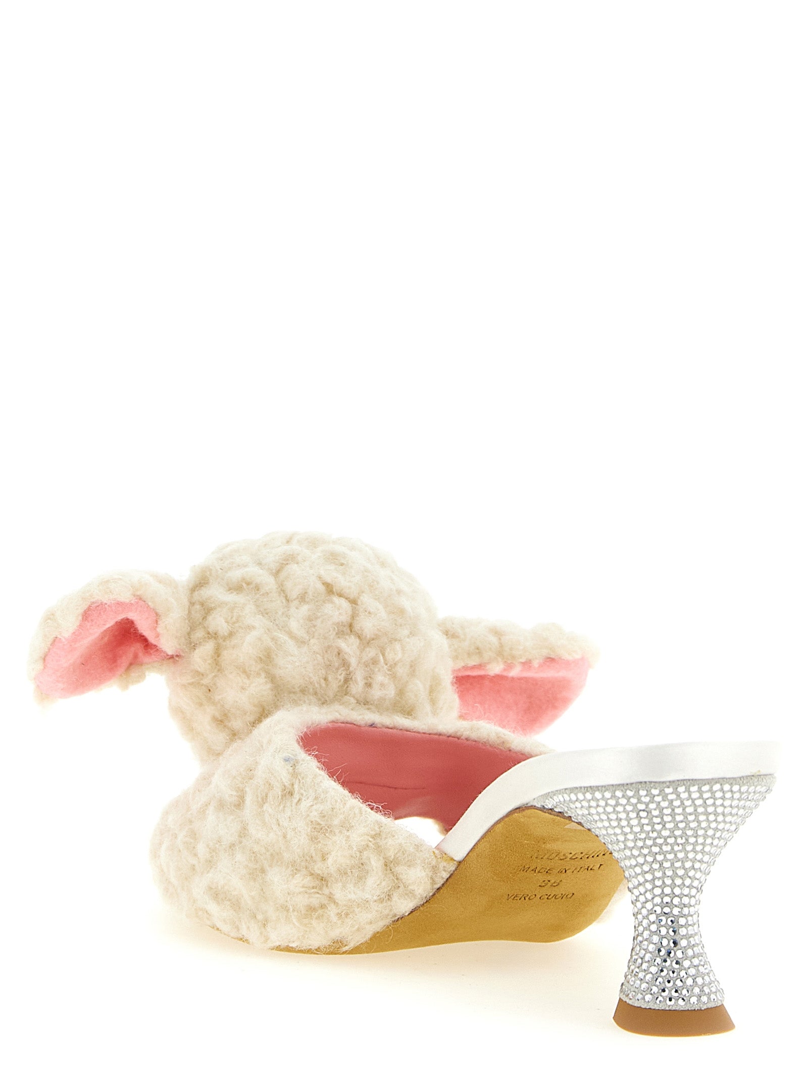 Virgin Wool Mule Sandals