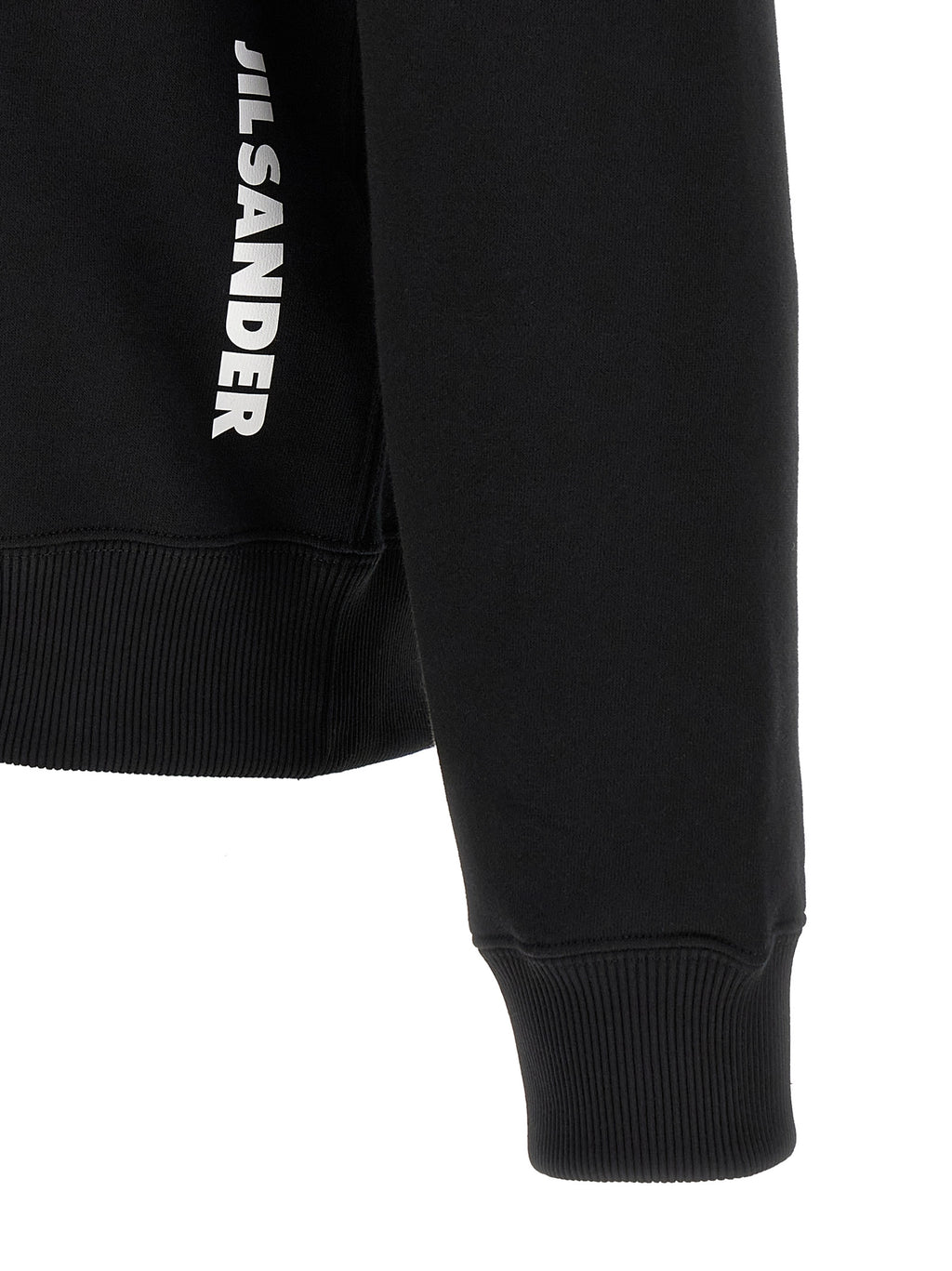 Black Cotton Hoodie
