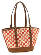 Multicolor Cotton GG Monogram Small Tote