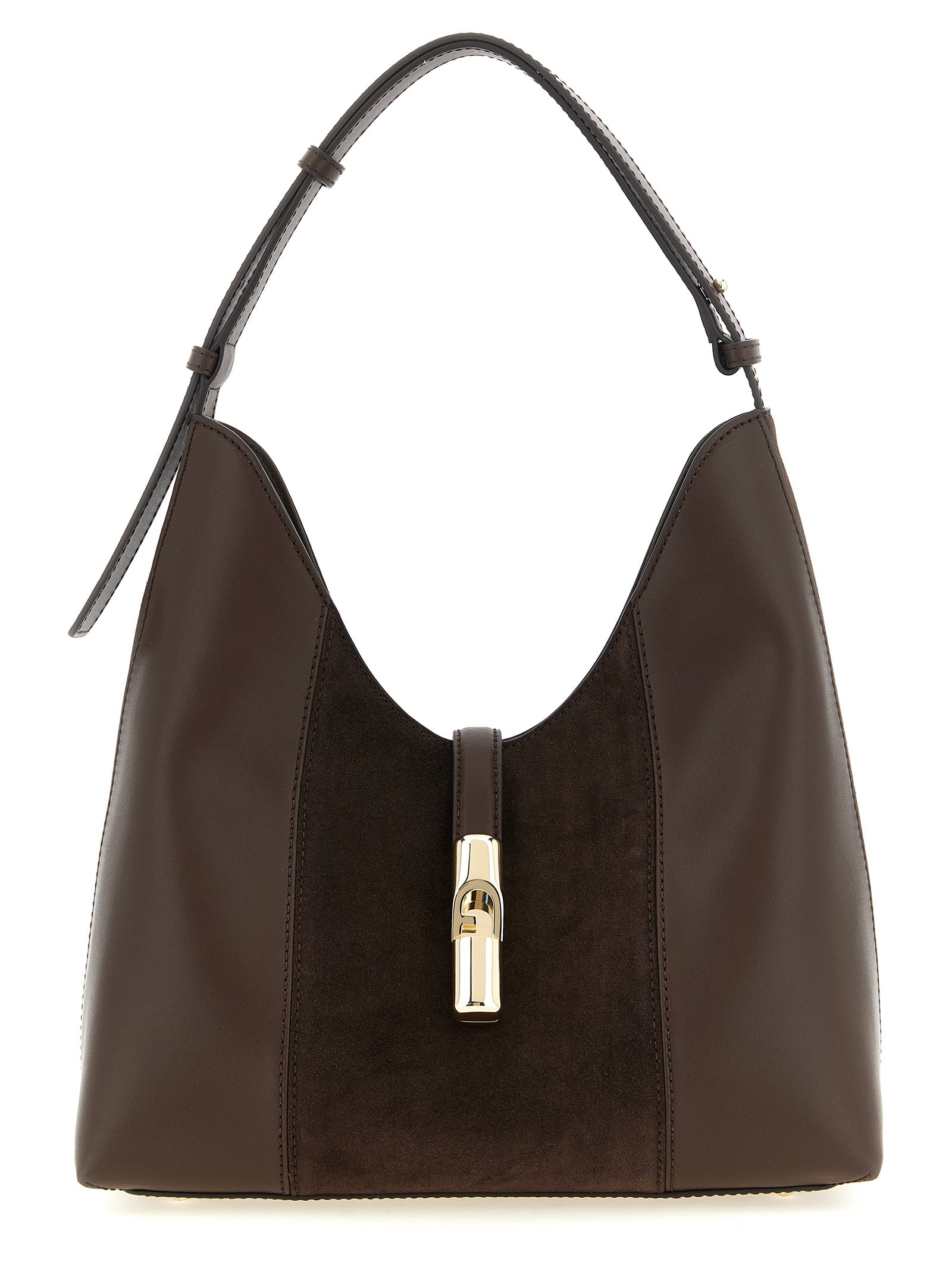 Calfskin Goccia M Shoulder Bag