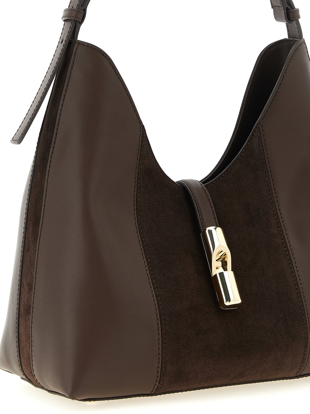 Calfskin Goccia M Shoulder Bag