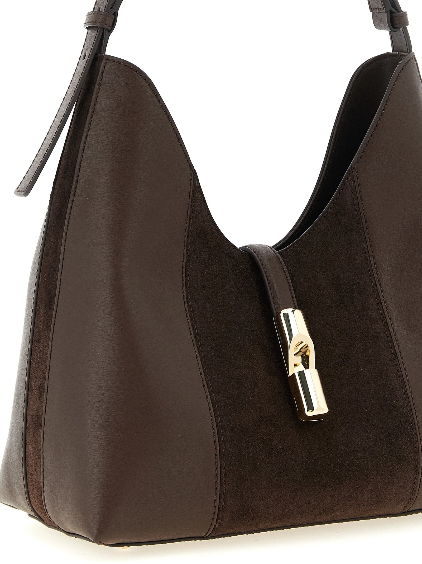 Calfskin Goccia M Shoulder Bag