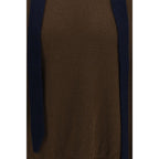 Oversized Merino Wool Cardigan with Integrated Scarf