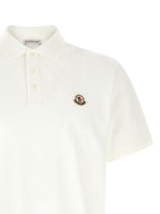 White Cotton Piqué Polo Shirt
