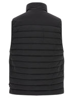 Black Polyamide Sleeveless Vest