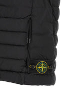 Black Polyamide Sleeveless Vest
