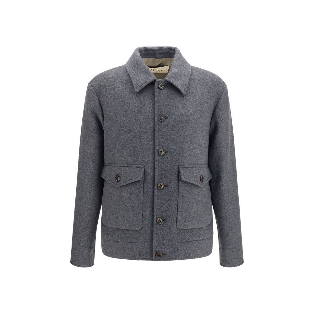 Wool‑Cashmere Tailored Jacket