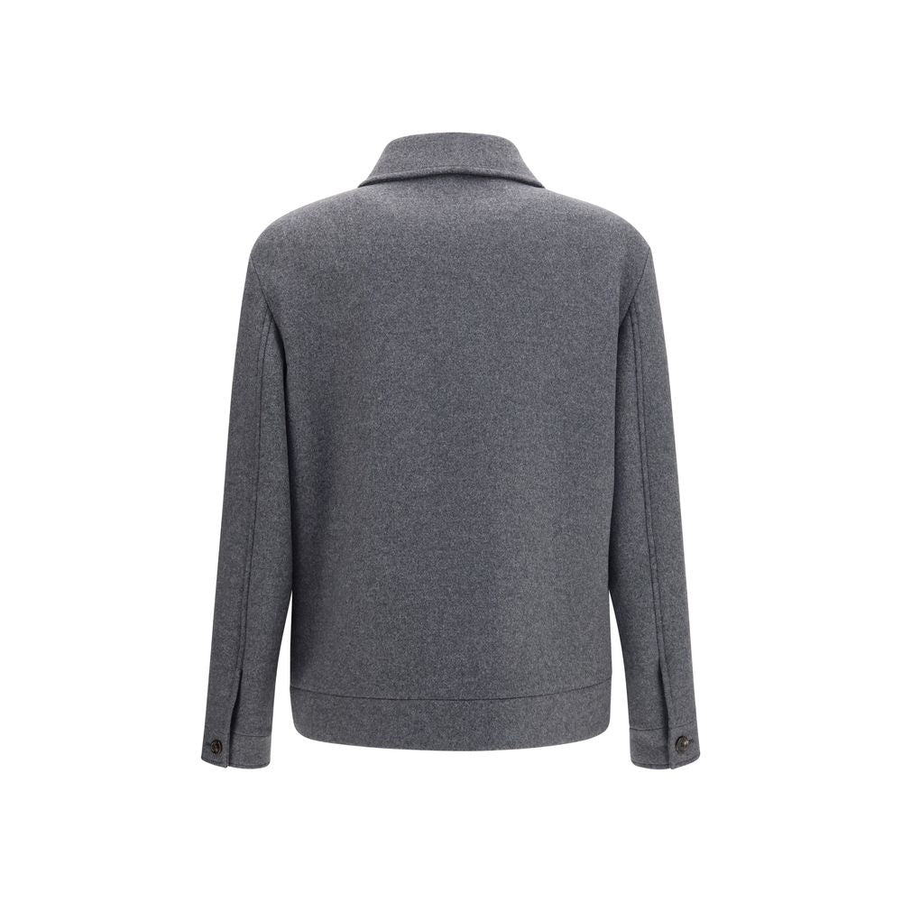 Wool‑Cashmere Tailored Jacket