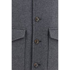 Wool‑Cashmere Tailored Jacket