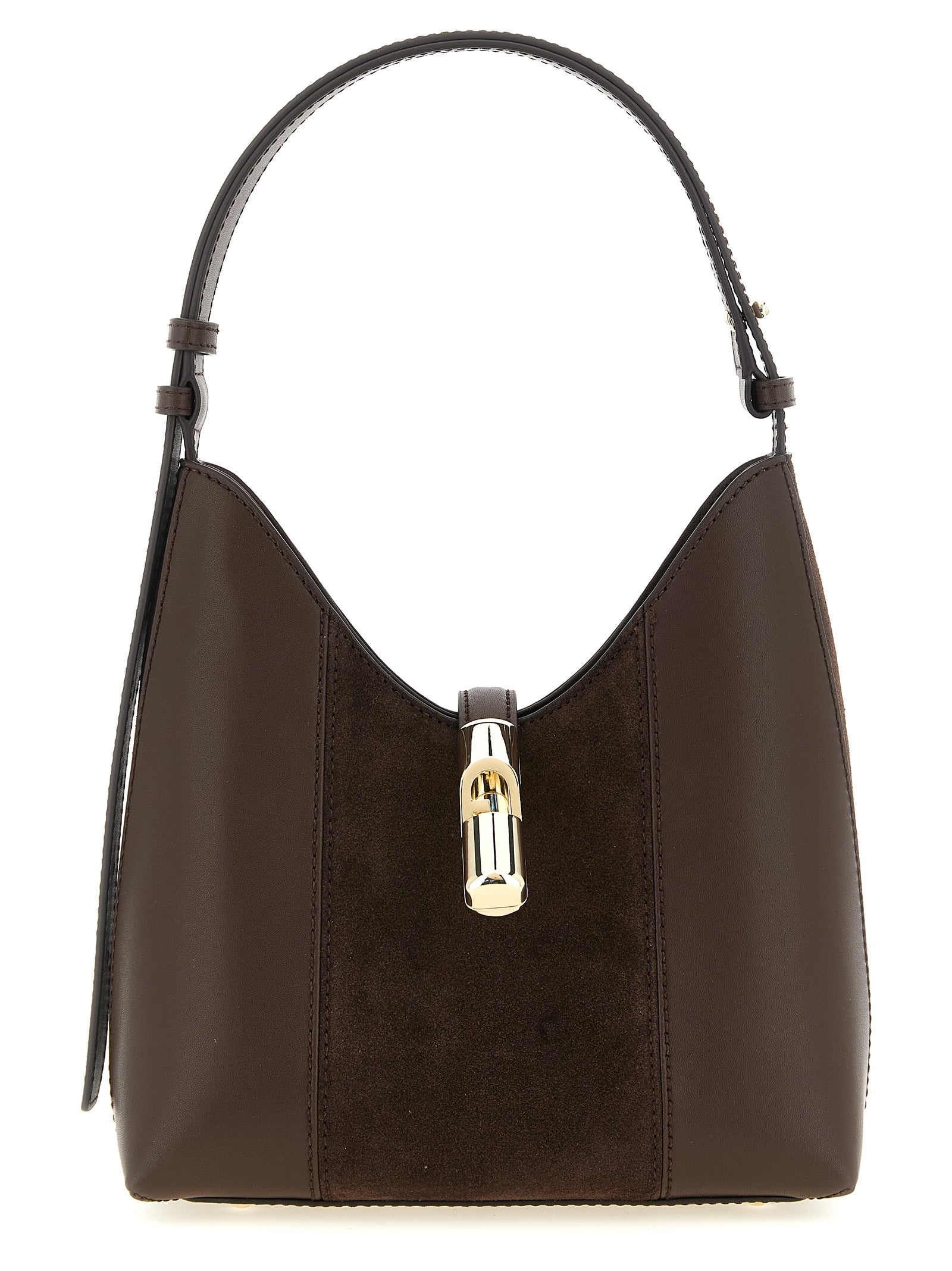 Calfskin Goccia S Shoulder Bag