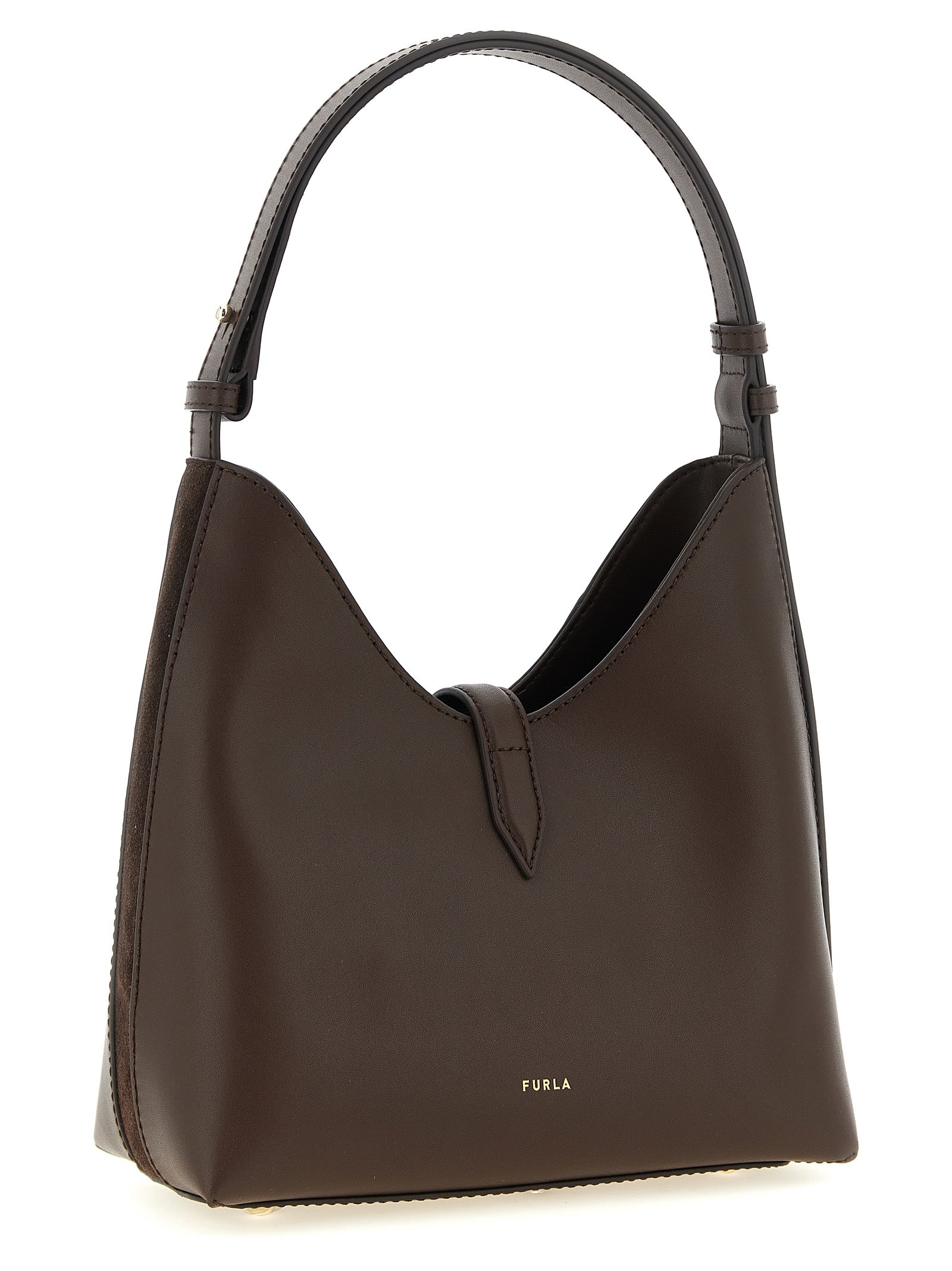 Calfskin Goccia S Shoulder Bag