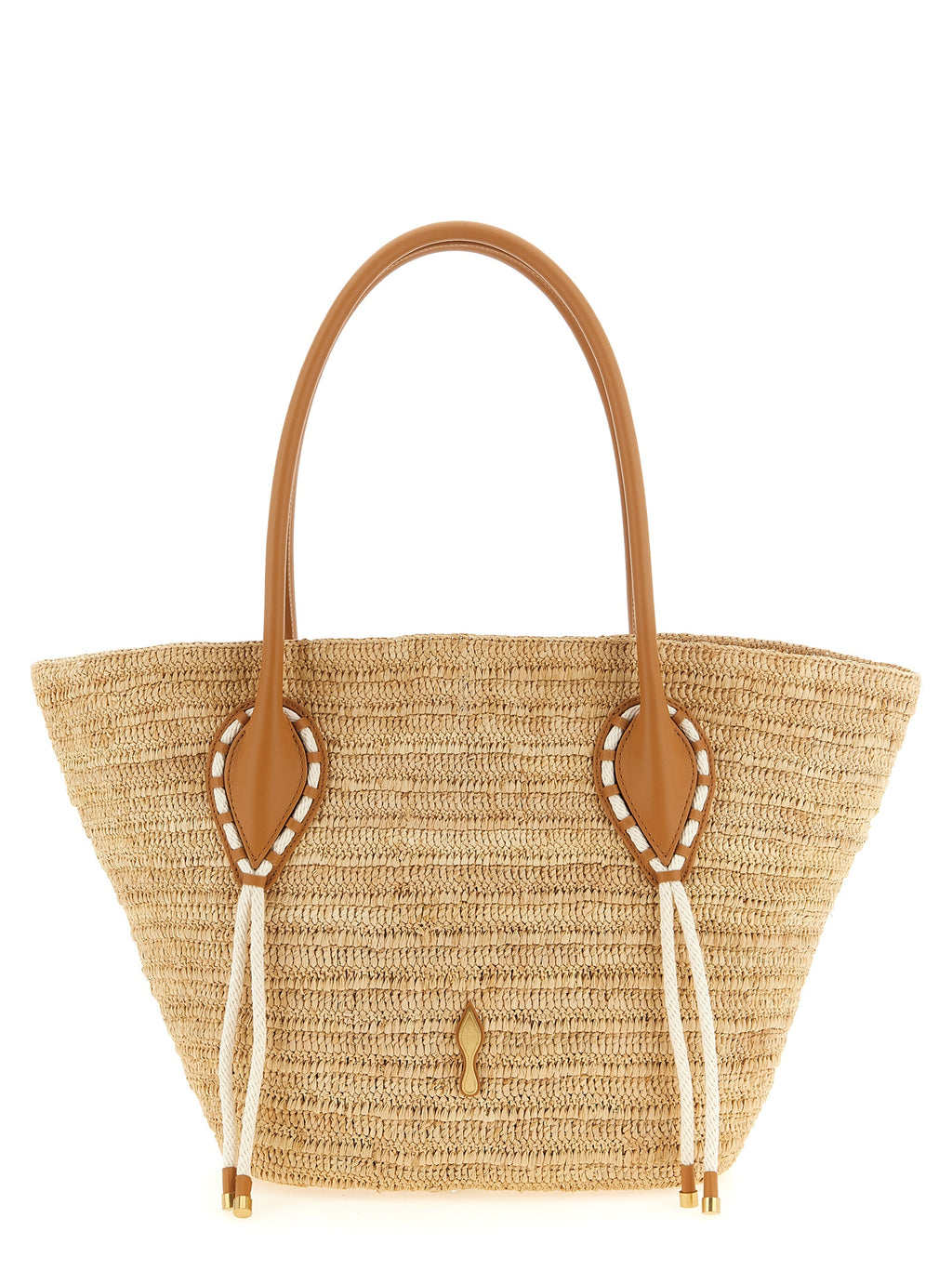 Large Venus Basket Raffia Tote
