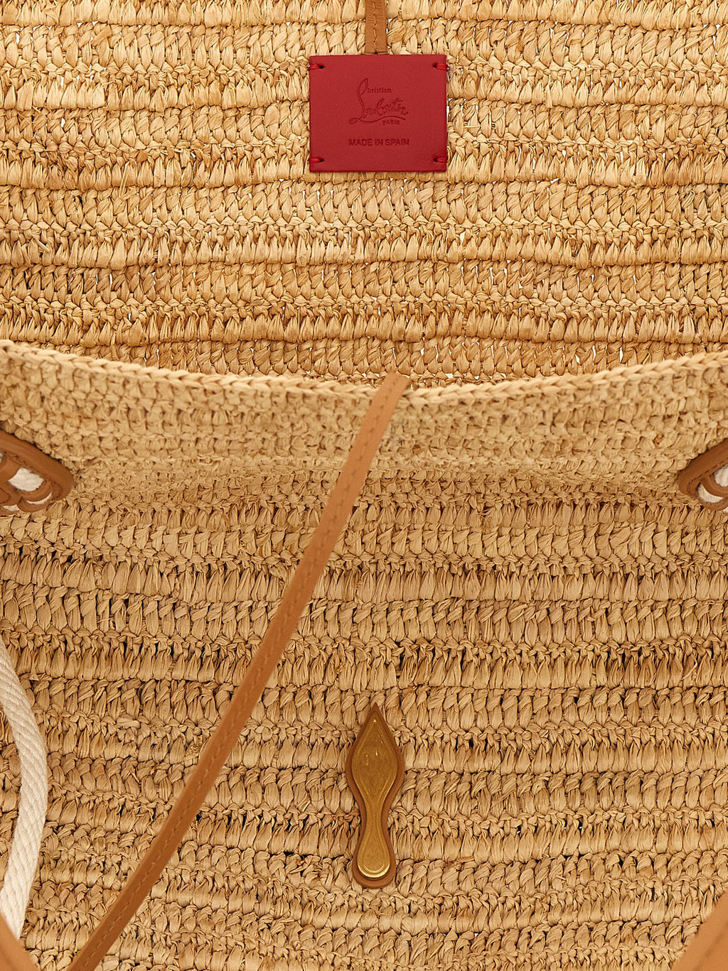 Large Venus Basket Raffia Tote