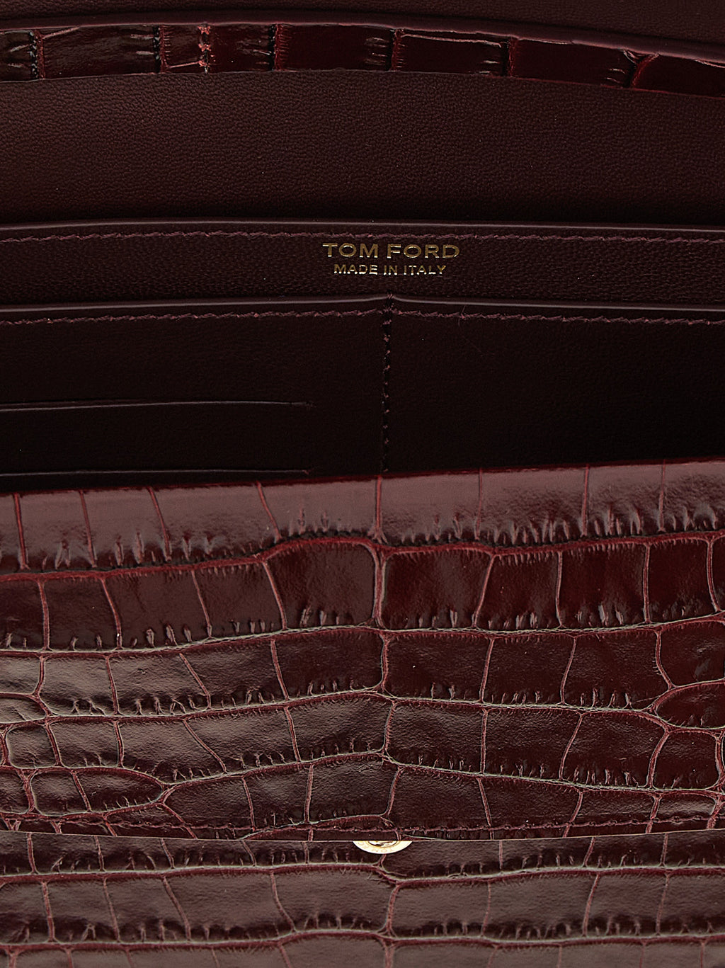 Mini Calfskin Aube Clutch
