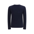 Blue Virgin Wool Sweatshirt