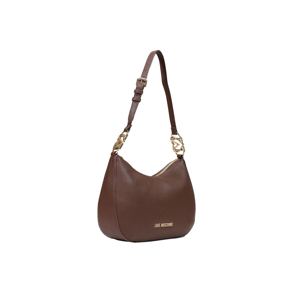 Polyurethane Medium Shoulder Bag