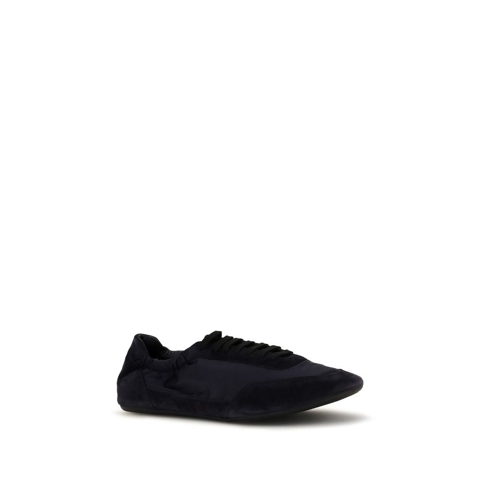 Re-Nylon and Suede Collapse Sneakers