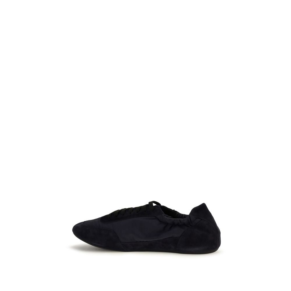 Re-Nylon and Suede Collapse Sneakers
