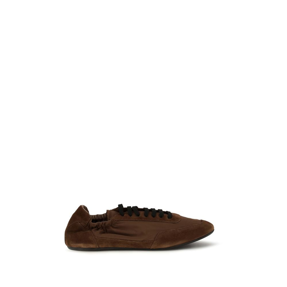 Re‑Nylon and Suede Collapse Sneakers
