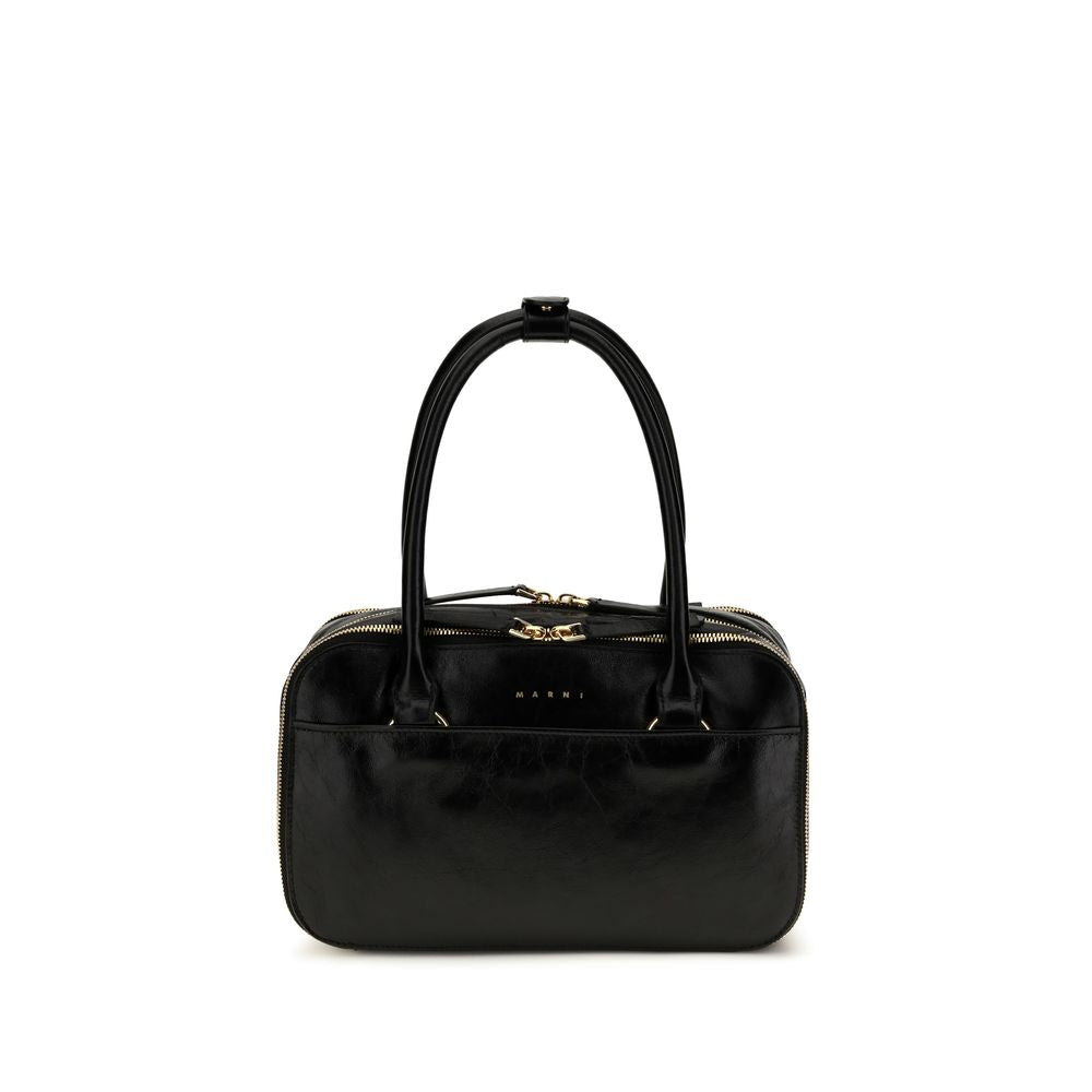 Small Calfskin Boxyne Handbag