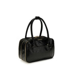 Small Calfskin Boxyne Handbag
