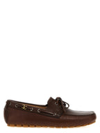 Buffalo Leather Driver Fastaway Loafers