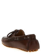 Buffalo Leather Driver Fastaway Loafers