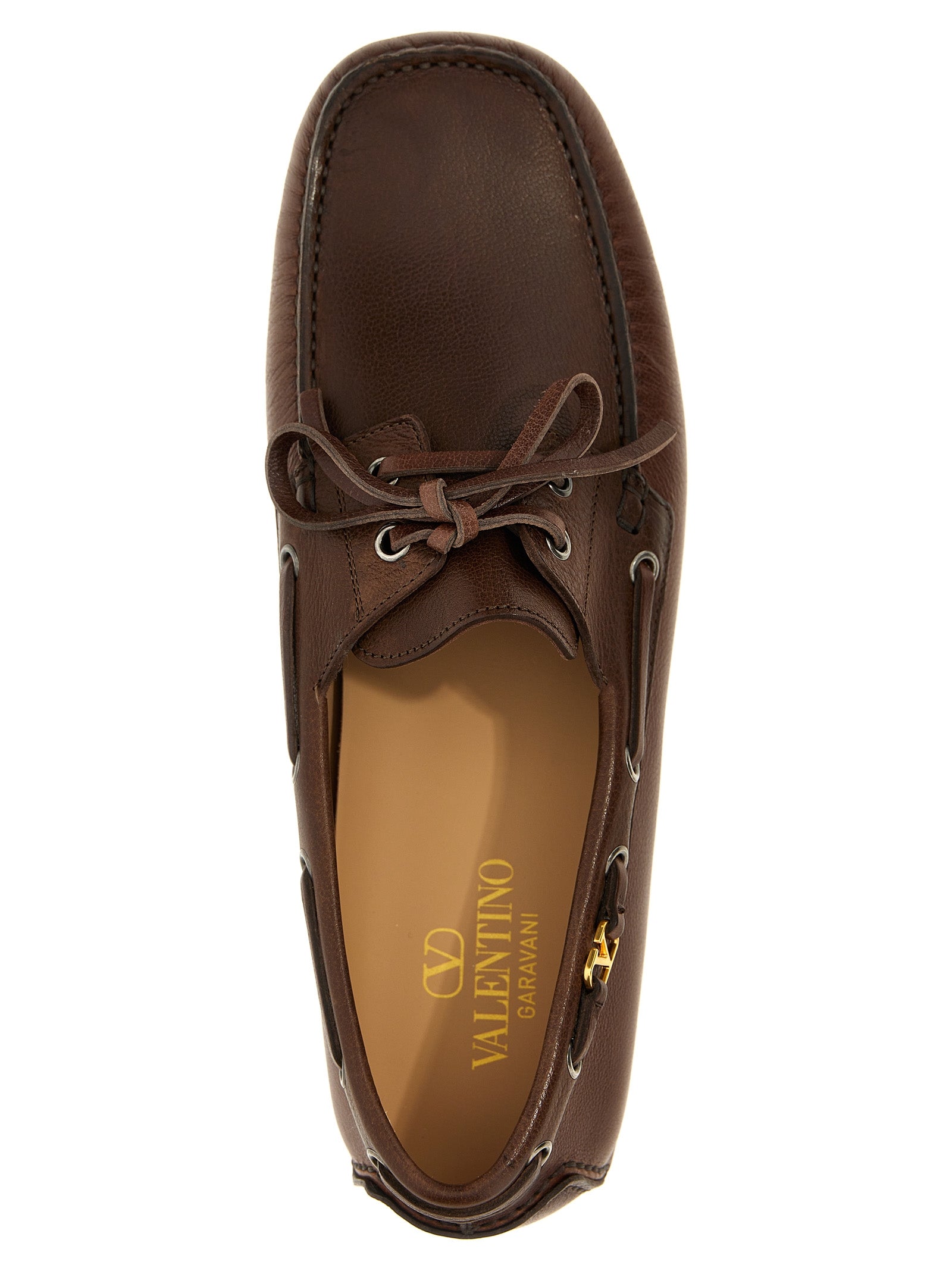 Buffalo Leather Driver Fastaway Loafers