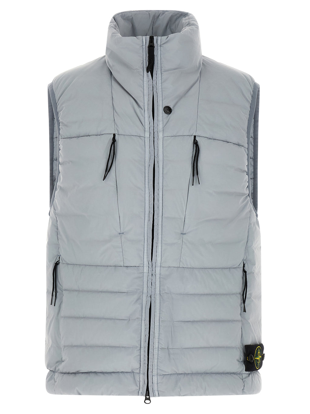 Gray Polyamide Stretch Vest