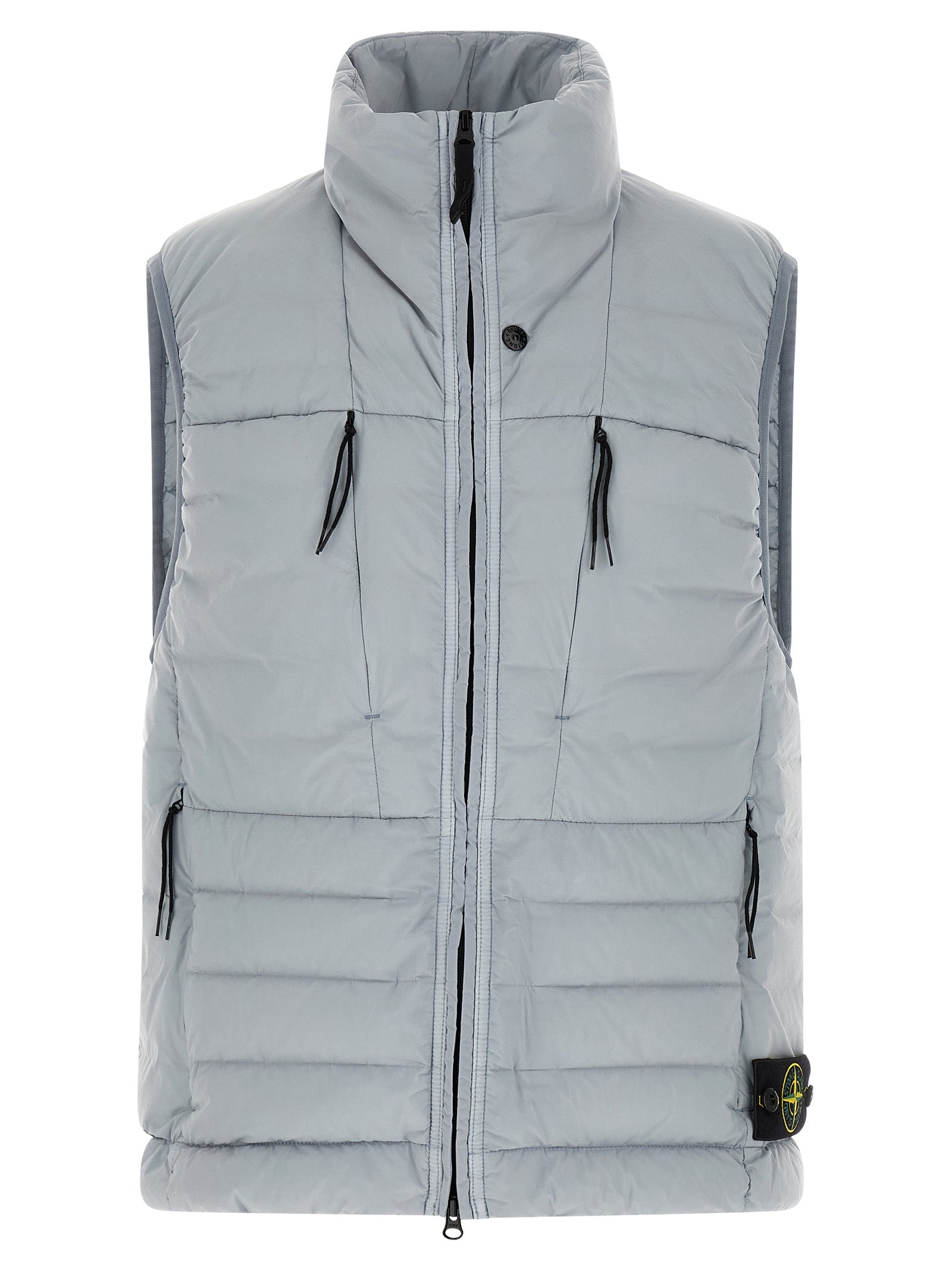 Gray Polyamide Stretch Vest