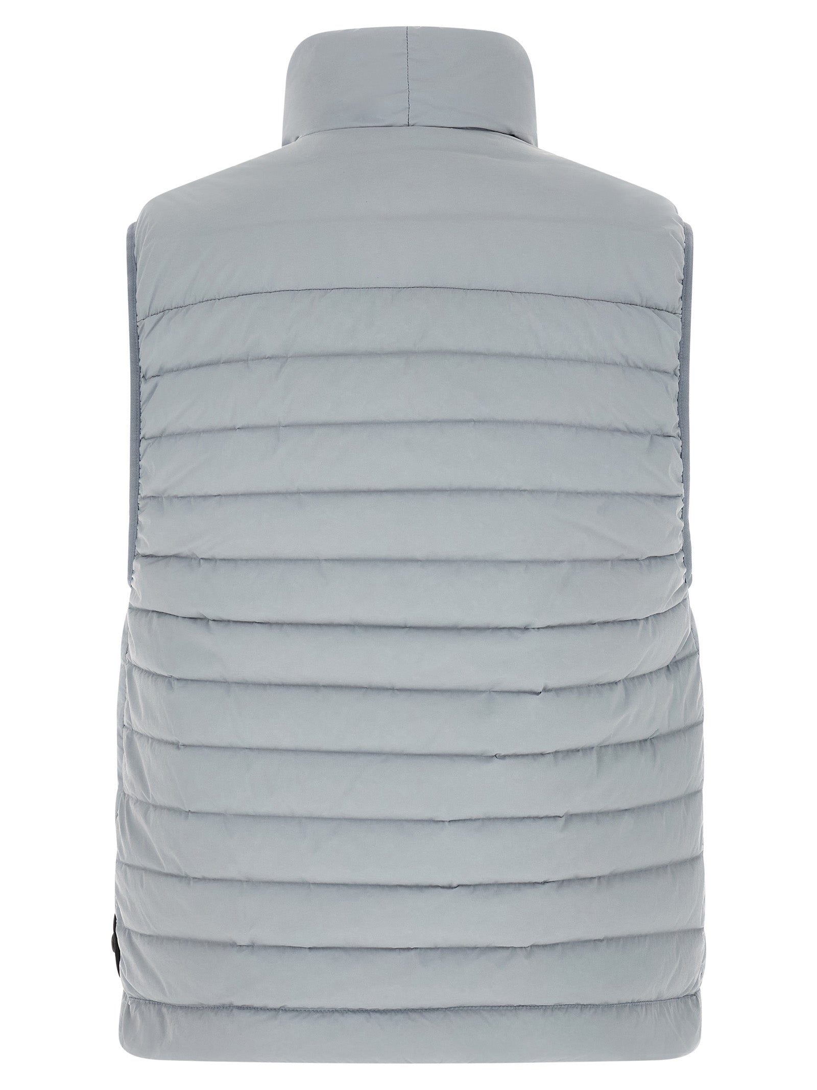 Gray Polyamide Stretch Vest