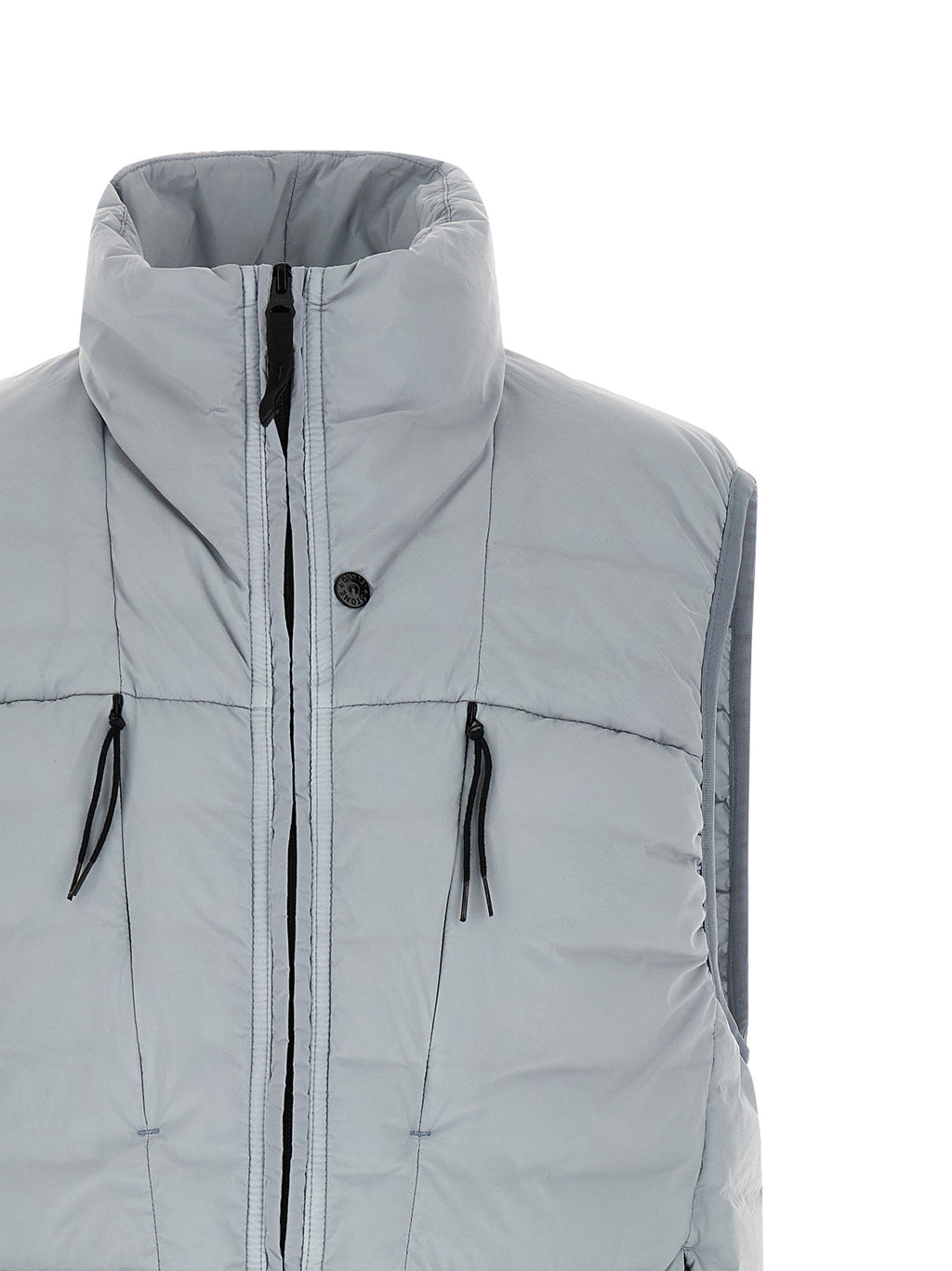 Gray Polyamide Stretch Vest