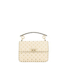 Quilted Nappa Leather Rockstud Spike Handbag